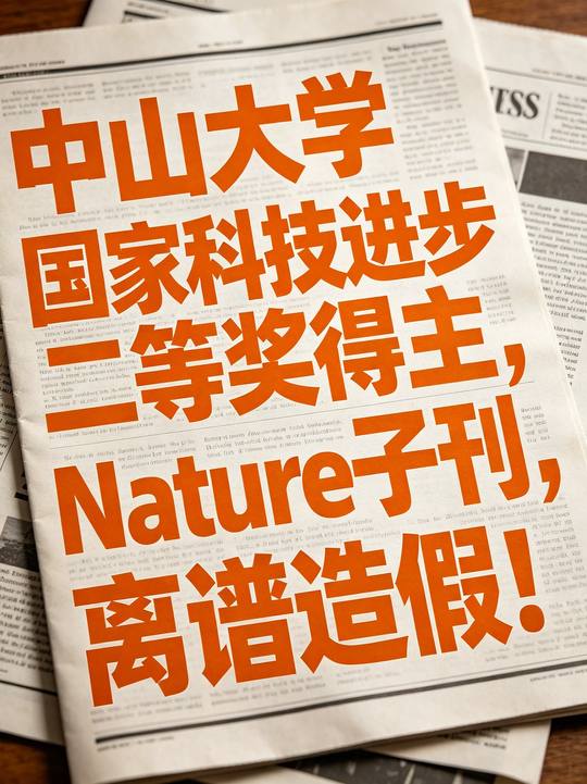 中山大学学术造假