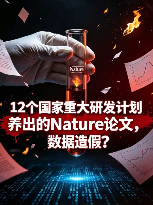 12 个国家重大研发计划养出的 Nature 论文_数据造假 _论文 _学术不端 _杰青 _大学 _科普新锐扶持计划